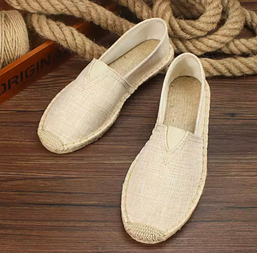 Cris | Alpargatas de Lona Sin Cordones