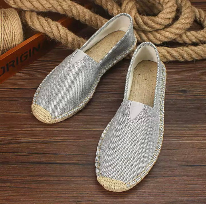 Cris | Alpargatas de Lona Sin Cordones